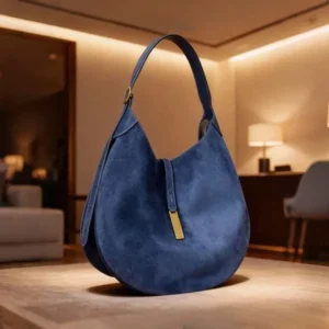 New Suede Vintage Women Shoulder Bag Luxury Women Bags Ladies Large Capacity Tote Underarm Bag Large Capacity Tote Bag