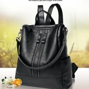 Backpack 2026 Autumn and Winter New Korean Style Trendy Casual Fashion Soft Leather Bag Multifunctional New Women's Bag