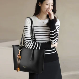 Luxury Soft Leather Handbags Large Capacity Women Shoulder Bags for Women Designer Tote Sac Shopping Crossbody Top Handle Bag